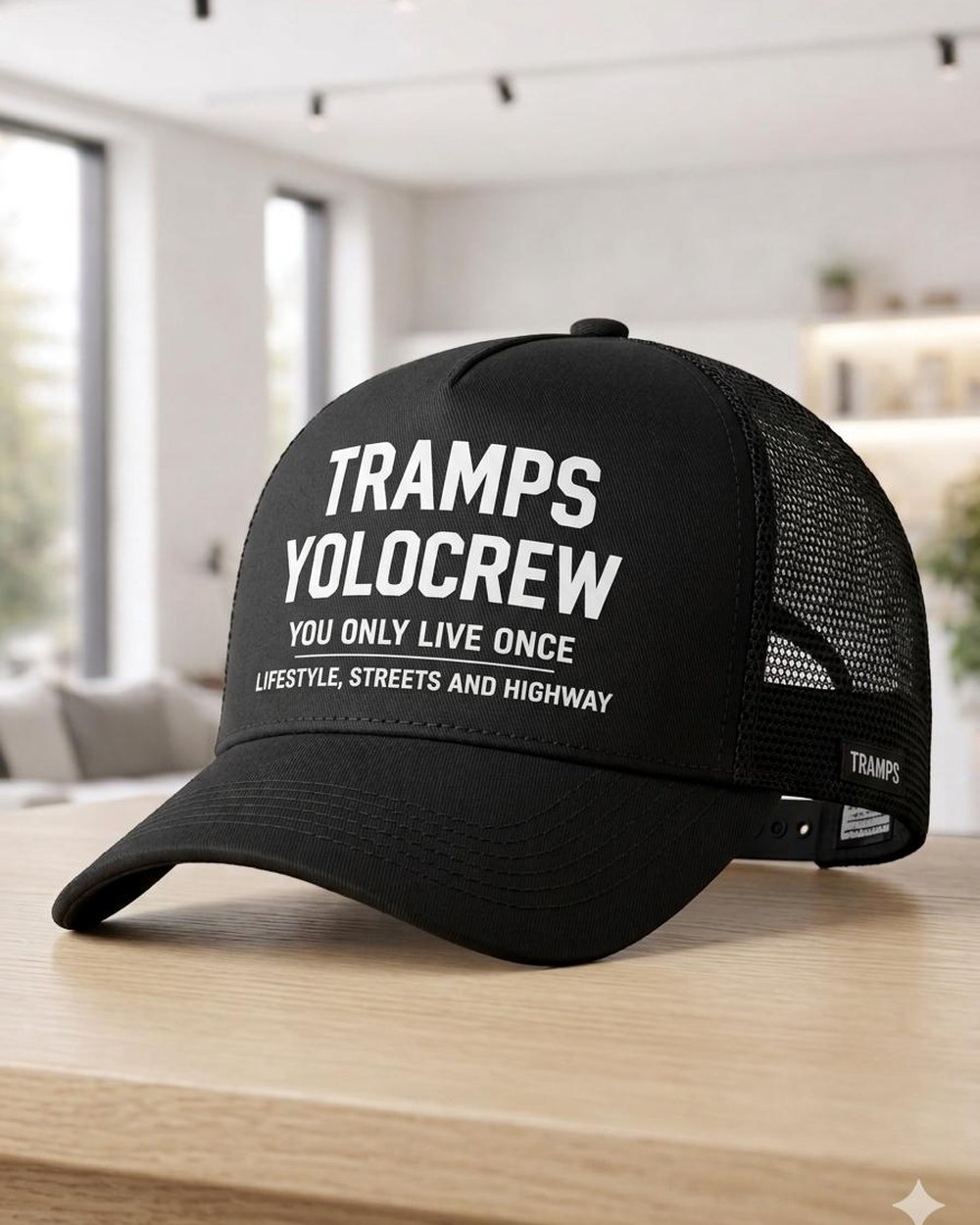 Boné trucker Tramps Yolocrew